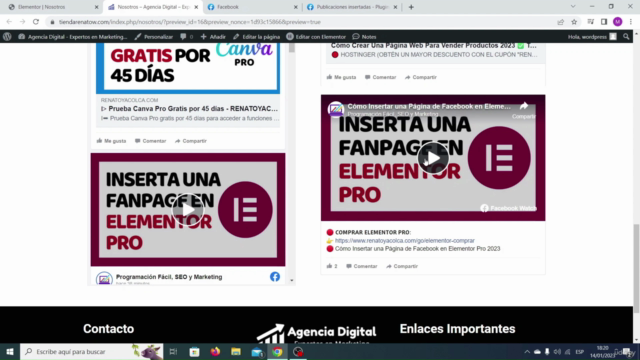 Cómo Crear una Página Web con WordPress y Elementor PRO 2025 – Screenshot 4
