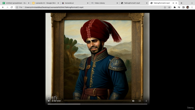 Leonardo AI Mastery: Create Cool AI Arts & Talking Portraits – Screenshot 1