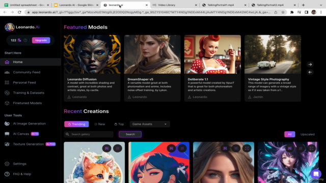 Leonardo AI Mastery: Create Cool AI Arts & Talking Portraits – Screenshot 2