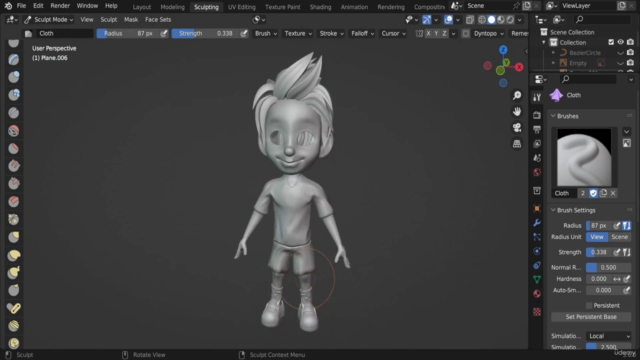 Master Character Design in Blender for Unity & Unreal Engine – Screenshot 2