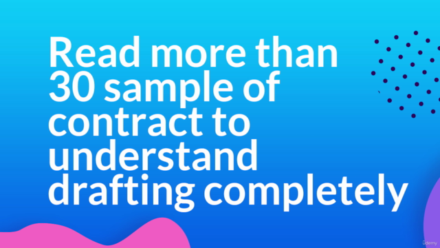 Learn Drafting Commercial Agreement – Screenshot 1