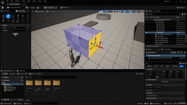Platforming Game Mechanics in Unreal 5 – Screenshot 2