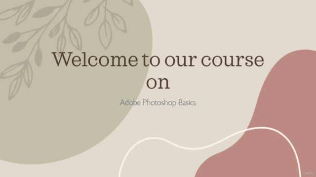Adobe Photoshop Course from Basic to Advacned for Graphics – Screenshot 1