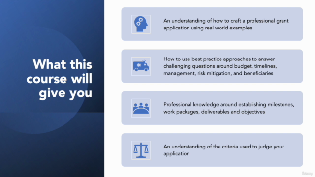 Grant Writing for Professionals – Screenshot 3