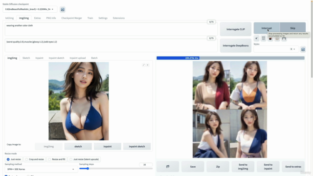 ジェネレーティブAI(画像生成AI)入門【Stable Diffusion】-プロンプトでハイクオリティな画像制作が可能 – Screenshot 4