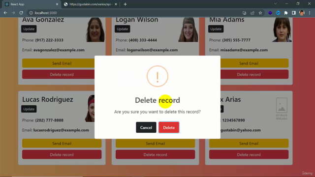 De Principiante a Experto en React: Sistema CRUD Completo – Screenshot 3