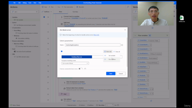 Error and Exception Handling in Power Automate Desktop – Screenshot 4