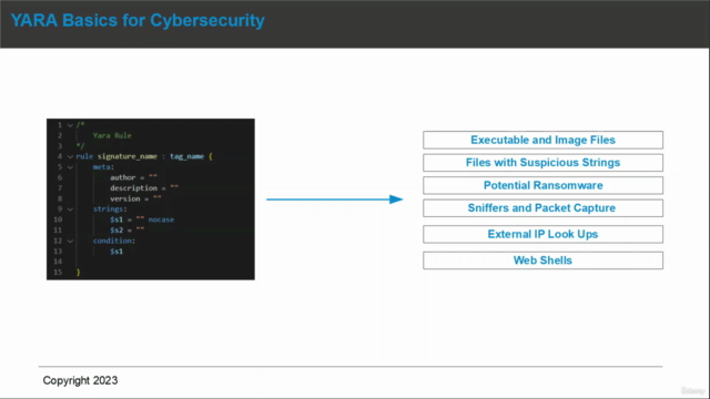 YARA Basics for Cybersecurity – Screenshot 2