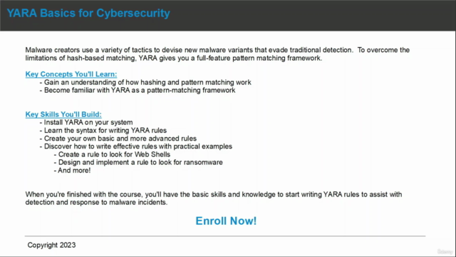 YARA Basics for Cybersecurity – Screenshot 4