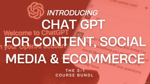 Master ChatGPT For Content, Social Media & Ecommerce – Screenshot 1