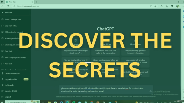 Master ChatGPT For Content, Social Media & Ecommerce – Screenshot 3