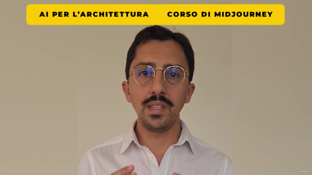 Ai per l'architettura: Corso di MidJourney – Screenshot 1