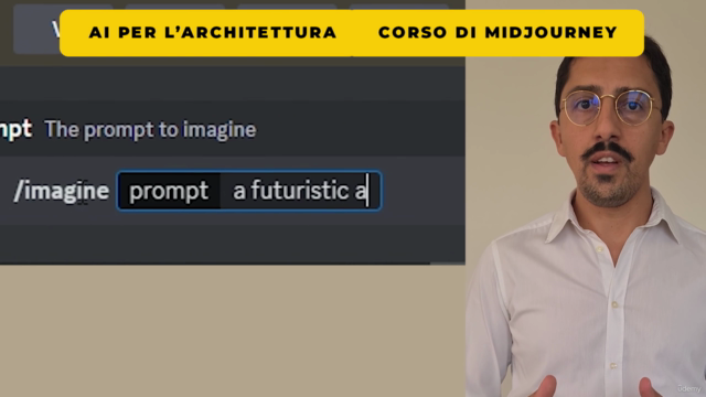 Ai per l'architettura: Corso di MidJourney – Screenshot 2
