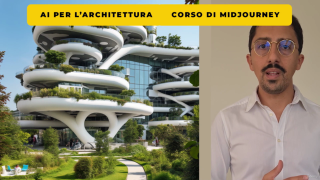 Ai per l'architettura: Corso di MidJourney – Screenshot 3