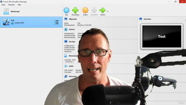 VirtualBox: Aufbau einer Windows Server 2022 Testumgebung – Screenshot 1