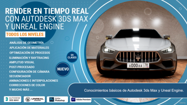 Render en Tiempo Real con Autodesk 3ds Max y Unreal Engine – Screenshot 3