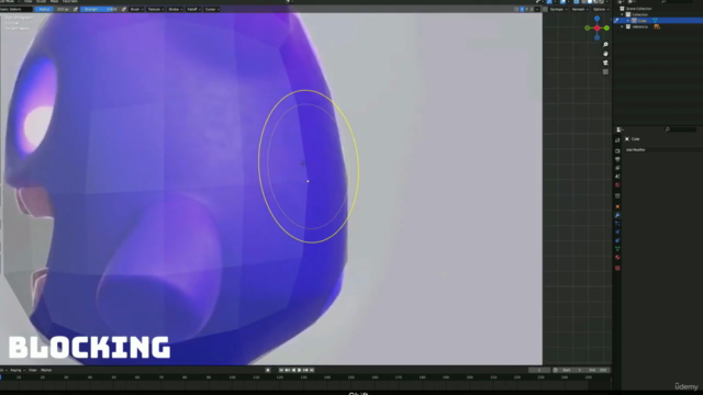 Creación de personajes para videojuegos en blender 3.5.1 – Screenshot 1