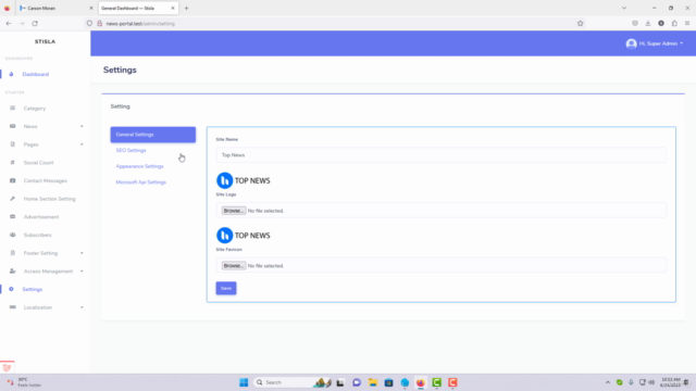 Laravel - Build News Portal and Magazine Website (2024) – Screenshot 4