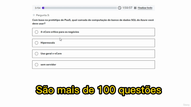Simulado Prático DP-300 administrador de Banco de Dados – Screenshot 3