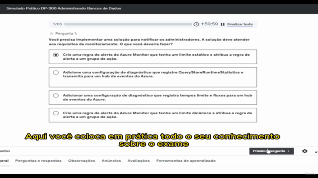 Simulado DP-100: Azure Data Scientist Associate – Screenshot 2
