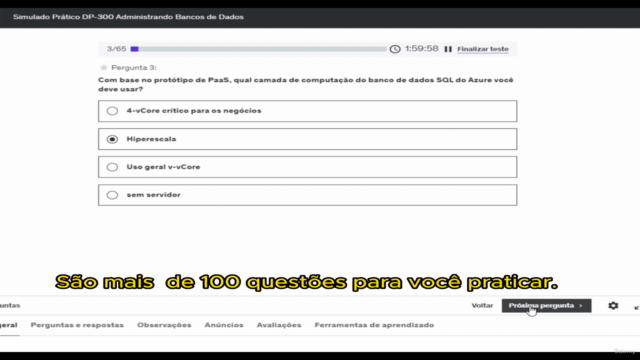 Simulado DP-100: Azure Data Scientist Associate – Screenshot 3