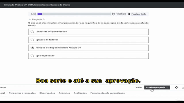 Simulado DP-100: Azure Data Scientist Associate – Screenshot 4
