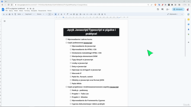 Javascript/Typescript podstawy w praktyce i w pigułce! 2025 – Screenshot 3