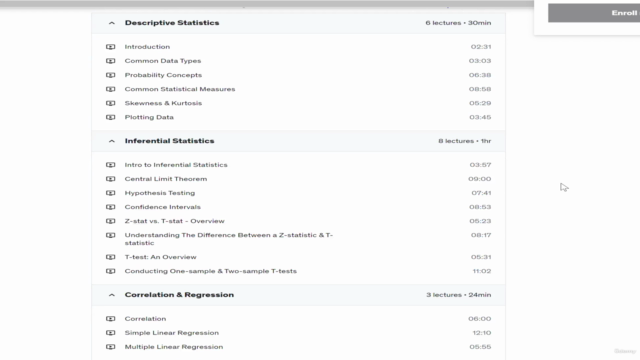 Introduction to Statistics with R – Screenshot 2