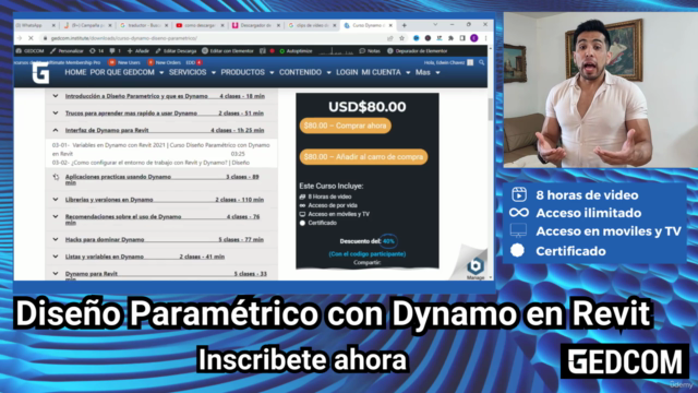 Domina el Diseño Paramétrico en Revit con Dynamo - Screenshot_04