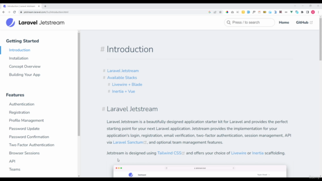 Laravel Jetstream & Fortify - The Complete Guide (Arabic) - Screenshot_03