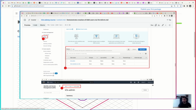 Learn automating AWS infrastructure by Terraform, CICD, K3S – Screenshot 2