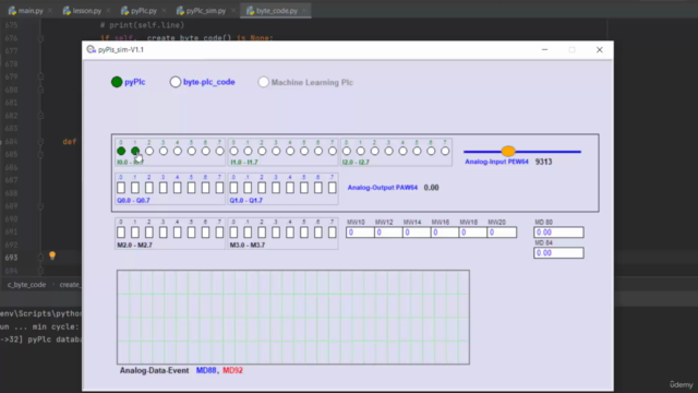 SPS mit pyPlc programmieren und verstehen – Screenshot 1