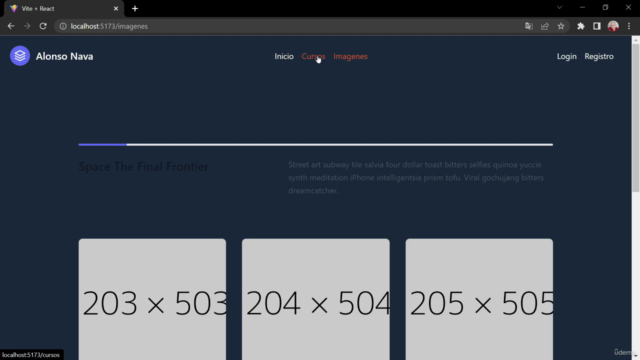 React: Aprende React con una aplicación 2023 – Screenshot 1