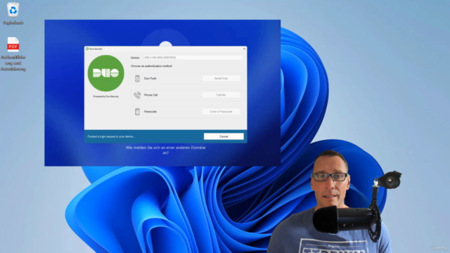 Microsoft Windows: Multi-Faktor-Authentifizierung mit DUO – Screenshot 2