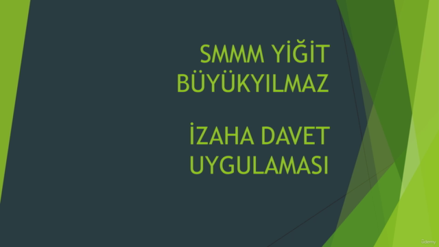 Sıfırdan İleri Seviye İzaha Davet Uygulaması – Screenshot 1