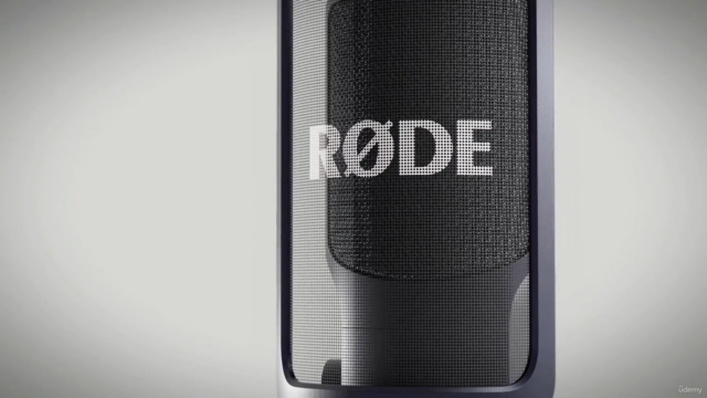 BLENDER: The Rode NT microphone creation masterclass