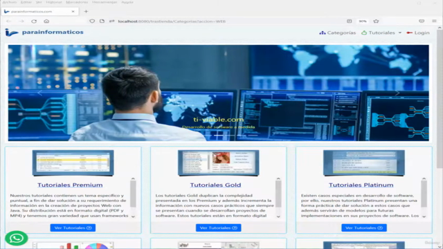 Desarrolla Aplicaciones Java con Bootstrap 5 y JSP: Proyecto – Screenshot 1