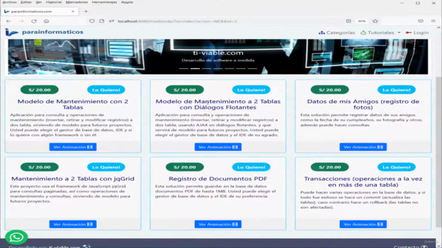 Desarrolla Aplicaciones Java con Bootstrap 5 y JSP: Proyecto – Screenshot 2