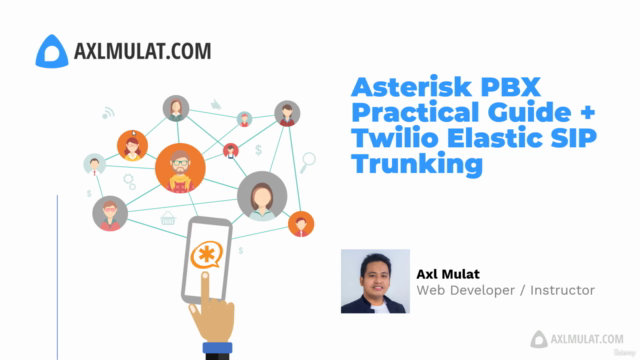 Asterisk PBX Practical Guide + Twilio Elastic SIP Trunking – Screenshot 1