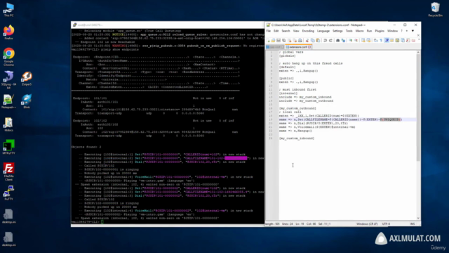 Asterisk PBX Practical Guide + Twilio Elastic SIP Trunking – Screenshot 2