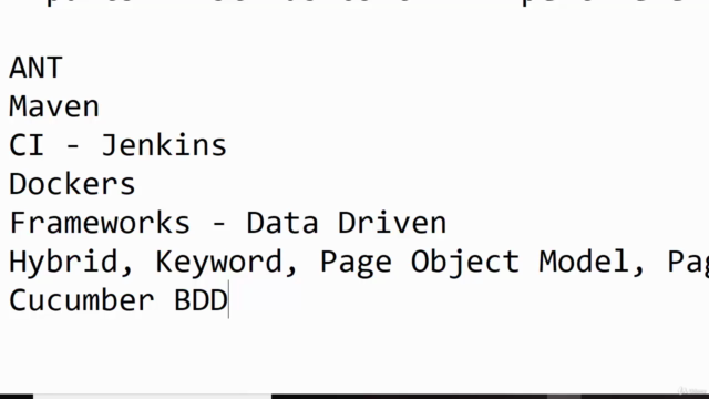 Selenium 4 WebDriver with Java (Basics to ARCHITECT Level) – Screenshot 1