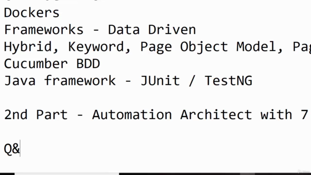 Selenium 4 WebDriver with Java (Basics to ARCHITECT Level) – Screenshot 3