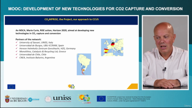 Development of technologies for CO2 capture and conversion – Screenshot 2