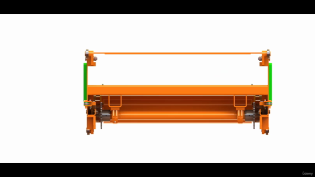 Teleskopik Konveyör Tasarımı & Solidworks Eğitimi – Screenshot 2