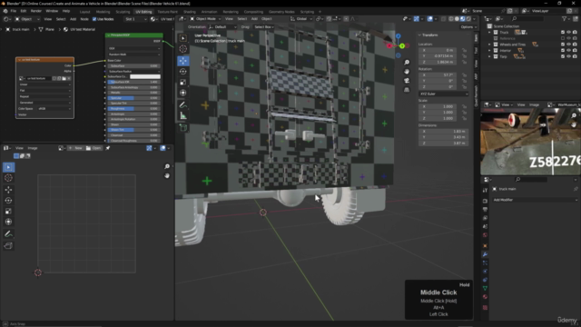 Create and Animate a Vehicle in Blender & Substance Painter – Screenshot 2
