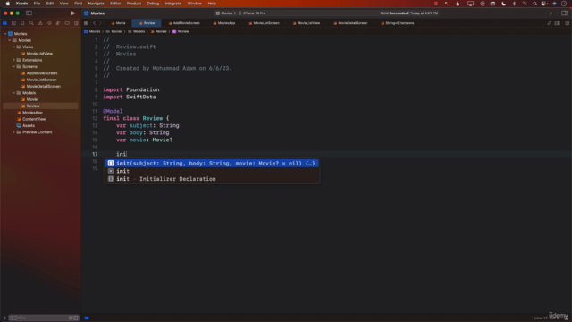 SwiftData - Declarative Data Persistence for SwiftUI – Screenshot 1