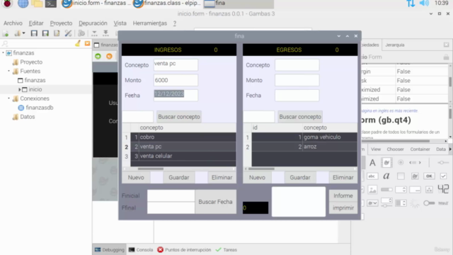 Programación en Gambas3 para Linux y Raspberry Pi – Screenshot 1