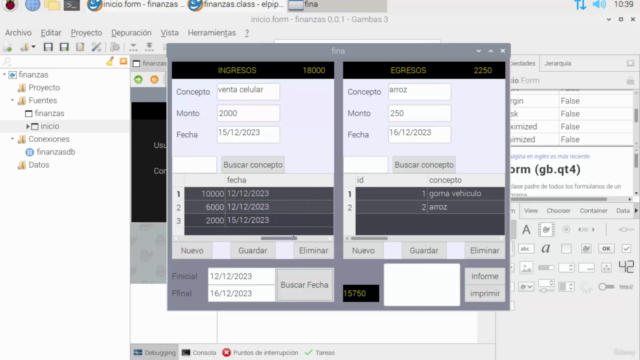 Programación en Gambas3 para Linux y Raspberry Pi – Screenshot 2