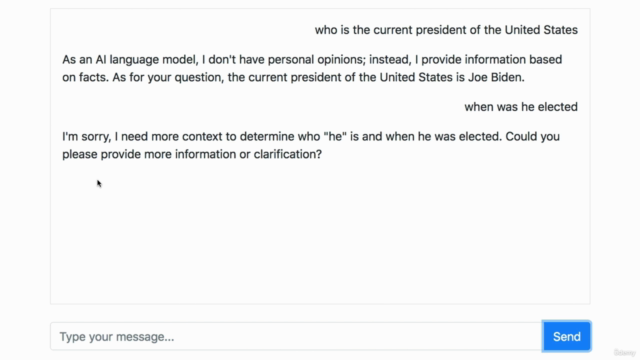 Build an A.I ChatBot with Node.js and OpenAI API – Screenshot 4