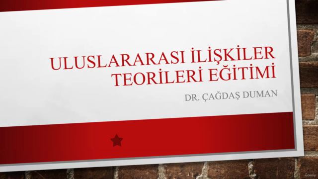 Uluslararası İlişkiler Teorileri Eğitimi – Screenshot 1